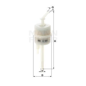 Фильтр сапун MANN-FILTER C 52/1